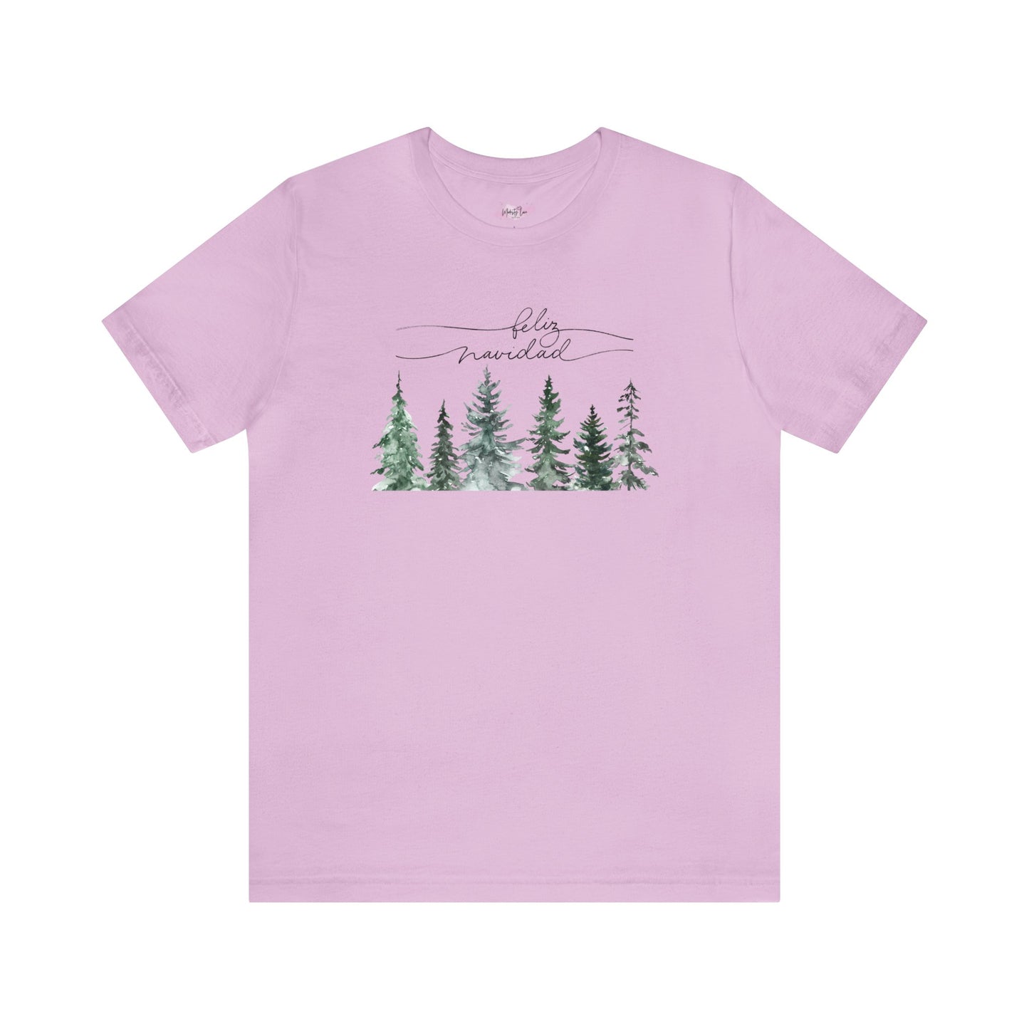 Winter Trees Feliz Navidad Tee