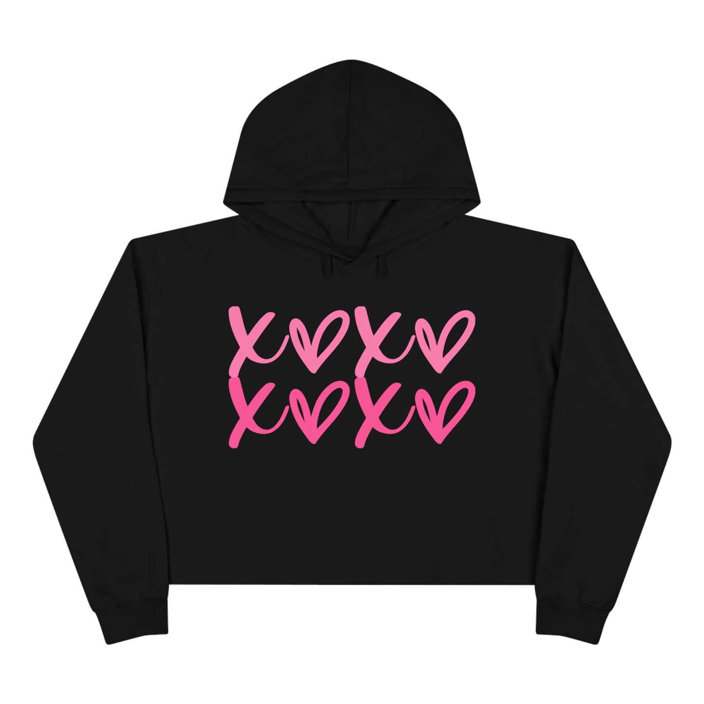 Xoxo Crop Hoodie