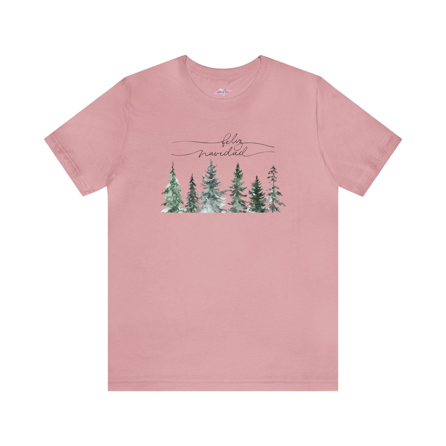 Winter Trees Feliz Navidad Tee