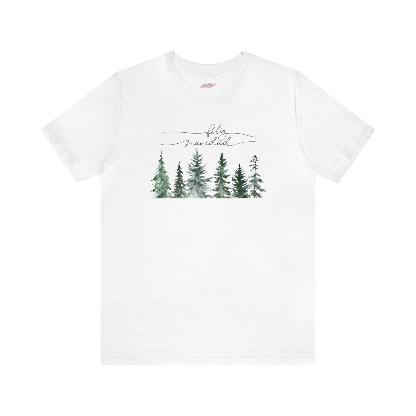 Winter Trees Feliz Navidad Tee