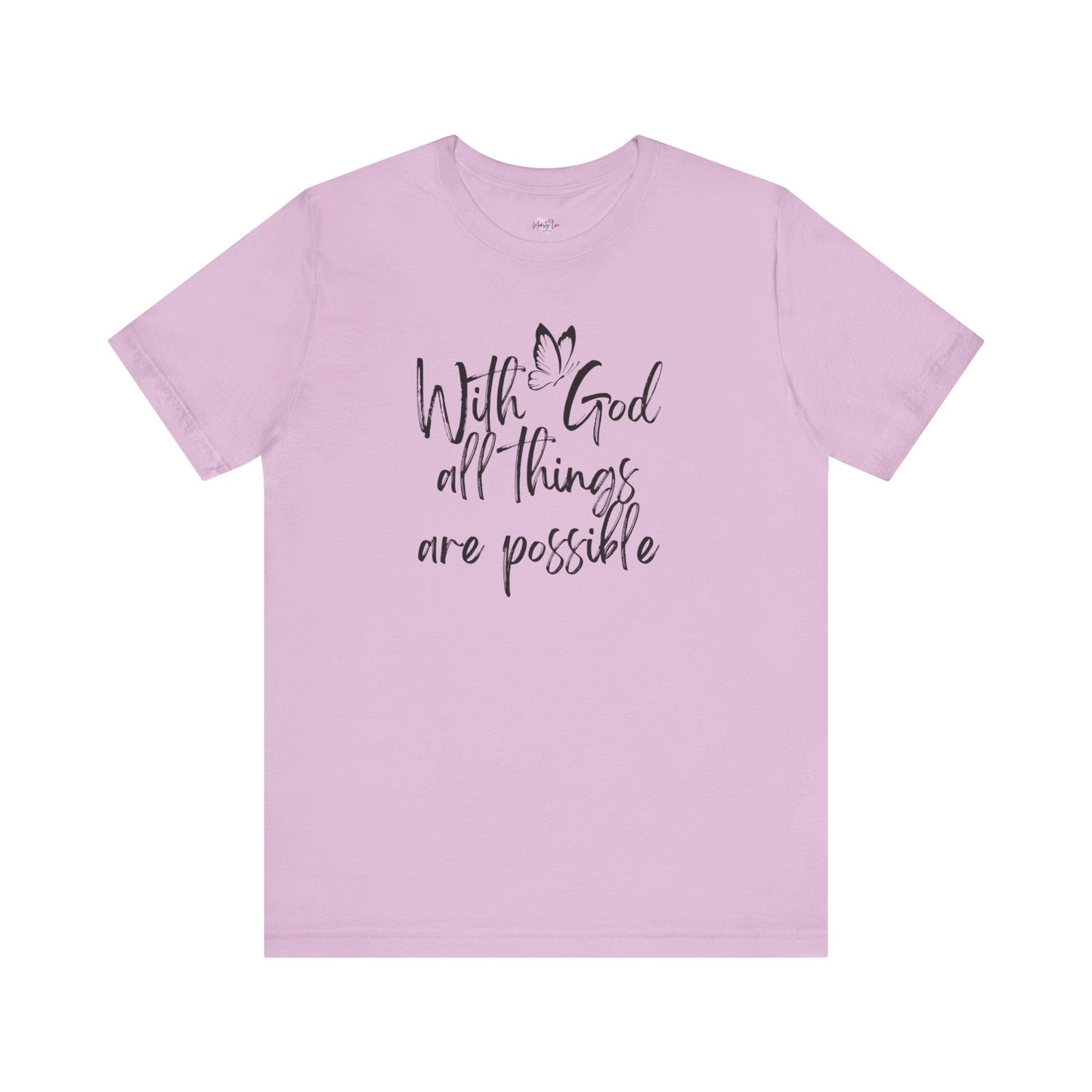 With God All Things Are Possible - Tee