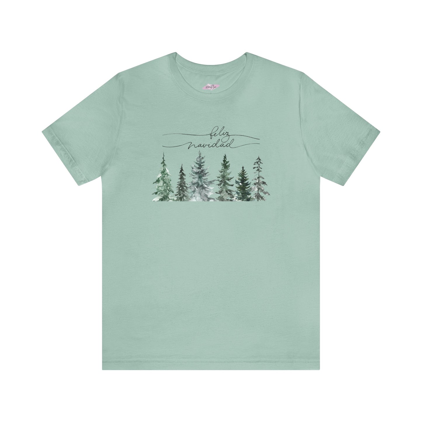 Winter Trees Feliz Navidad Tee