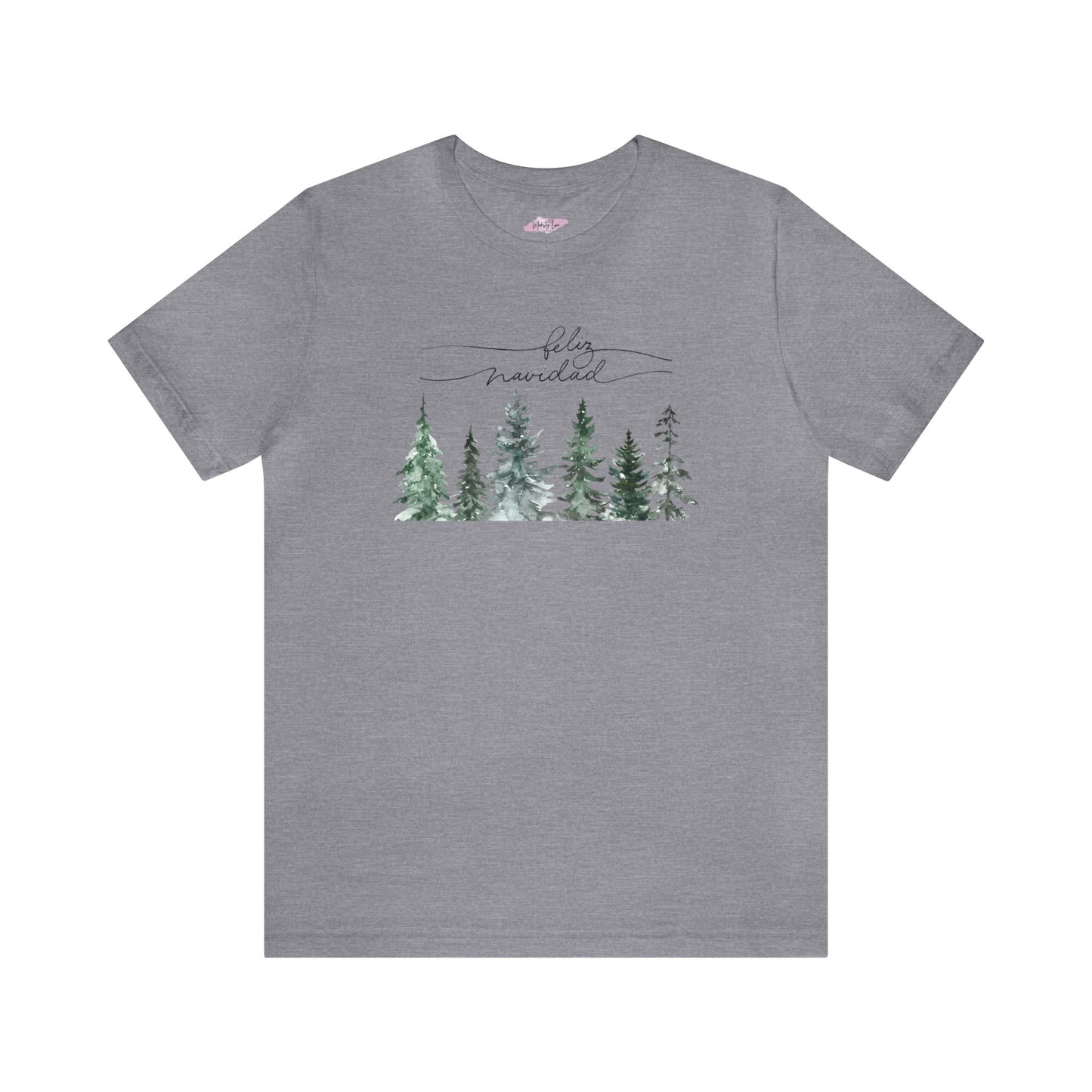 Winter Trees Feliz Navidad Tee