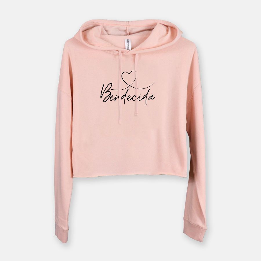 Bendecida Cropped Sweatshirt