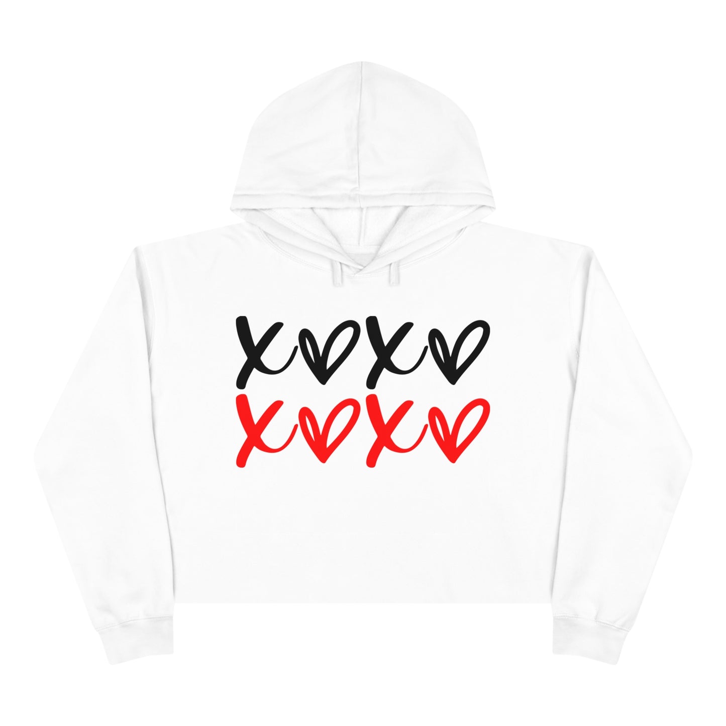 Xoxo Crop Hoodie