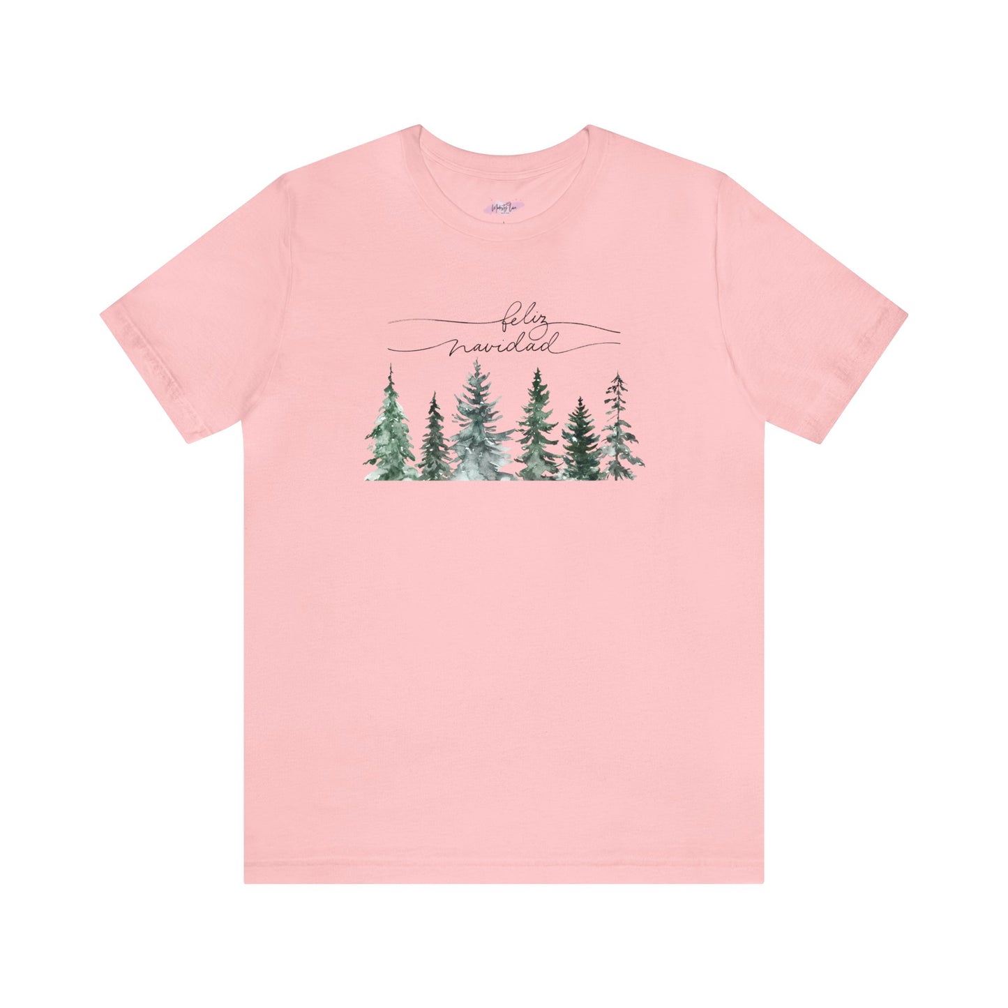 Winter Trees Feliz Navidad Tee